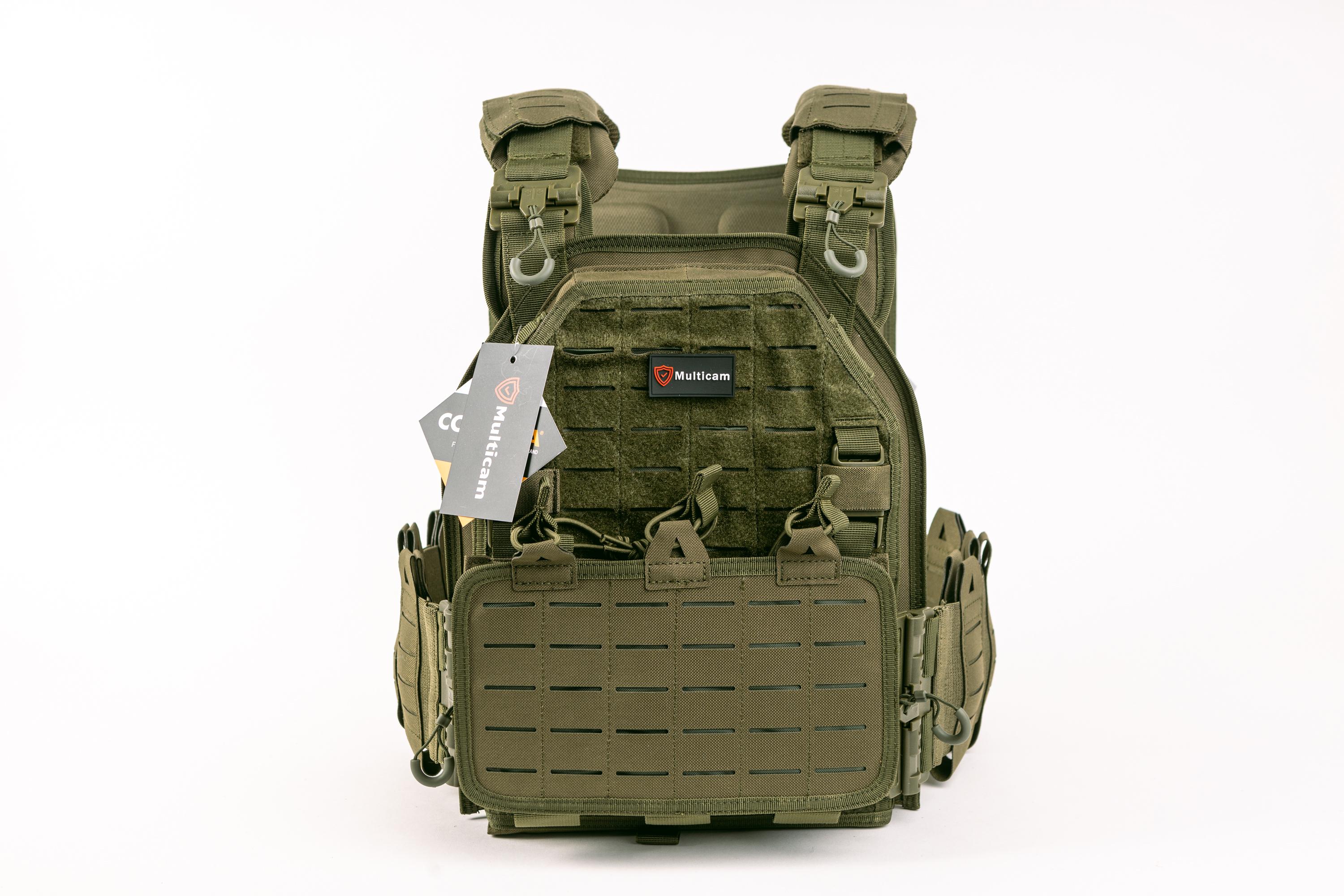 Плитоноска Multicam X650 MOLLE Cordura 1000D Оливковий (10070005)