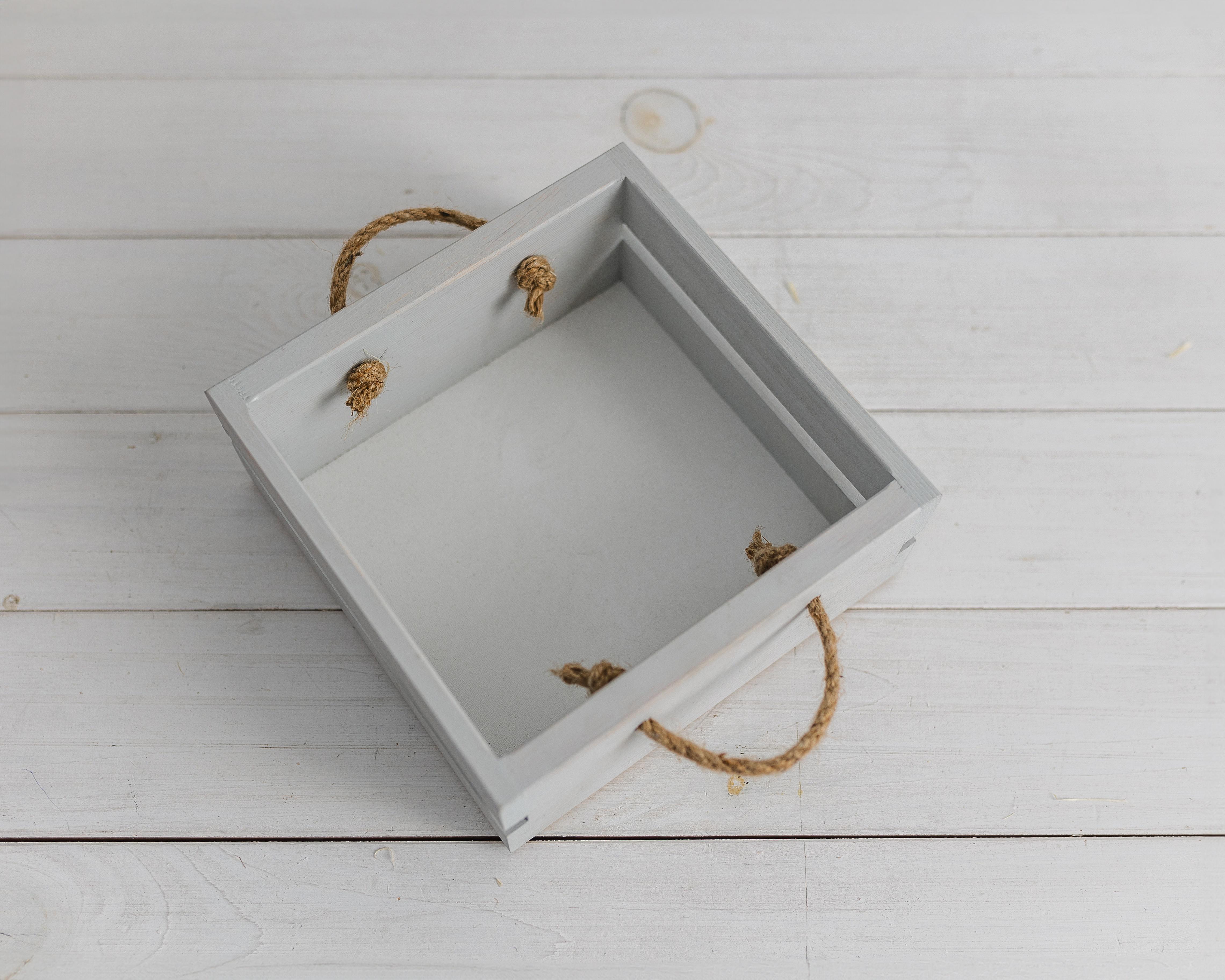 Ящик дерев’яний декоративний Прованс Сірий (0002061) - фото 2 Ящик дерев’яний декоративний Прованс Сірий (0002061) - фото 2