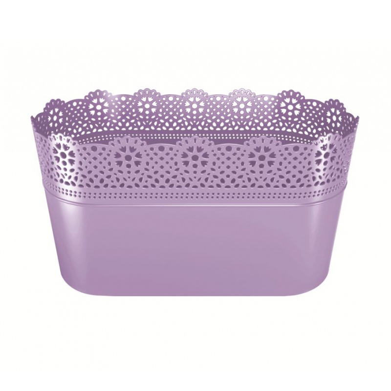 Горшок для цветов Prosperplast Lace 15,5 см Лаванда (78979-2635)