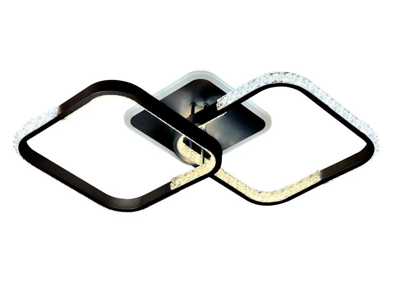 Люстра потолочная светодиодная Valeso V X6001-2 BK 48W (00000140556)