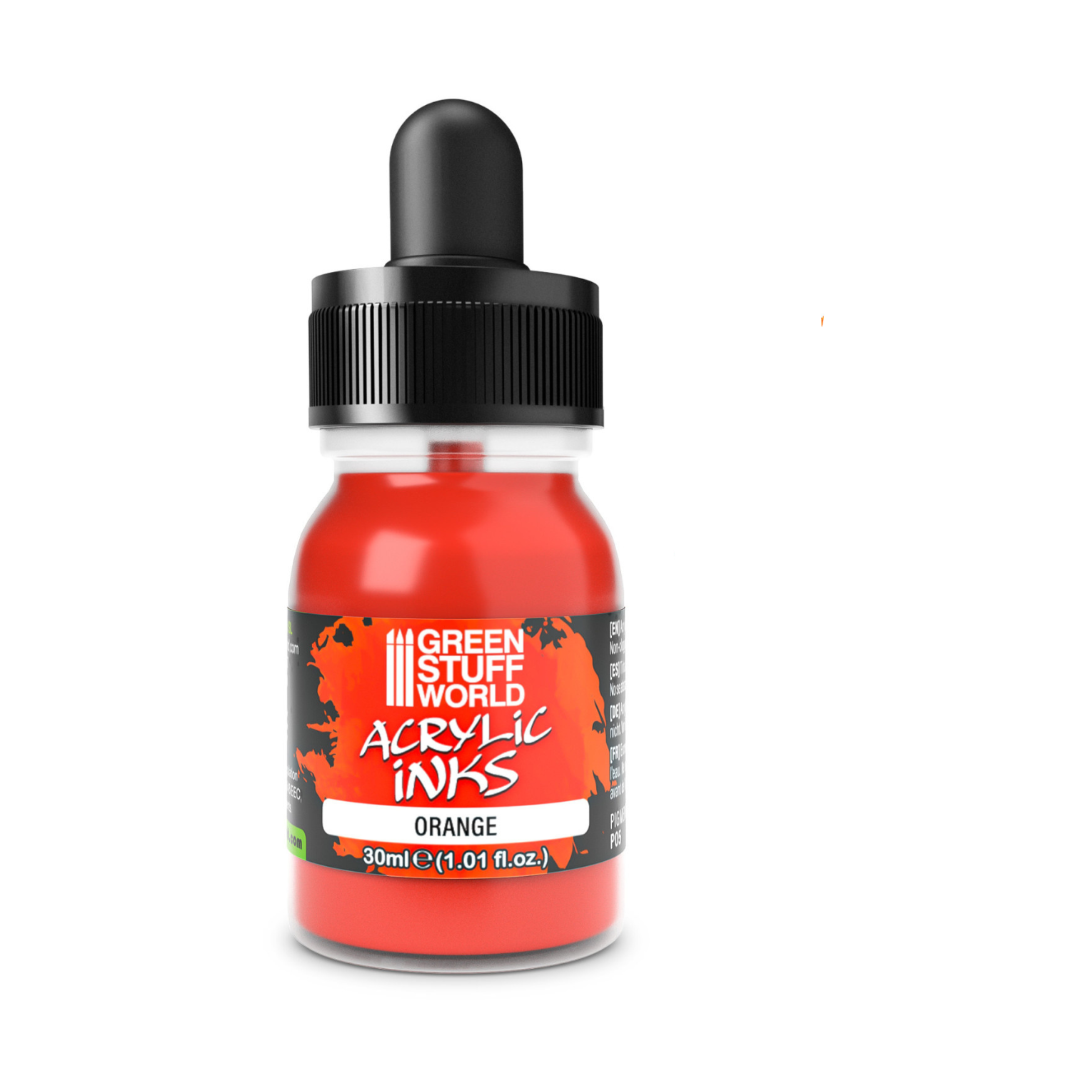 Тушь акриловая GSW Acrylic lnks 30 мл Opaque Orange (4288)