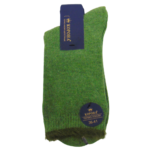 Носки теплые шерстяные термо Корона 2518-11 р. 36-41 Салатовый (2013257707) Носки теплые шерстяные термо Корона 2518-11 р. 36-41 Салатовый (2013257707)