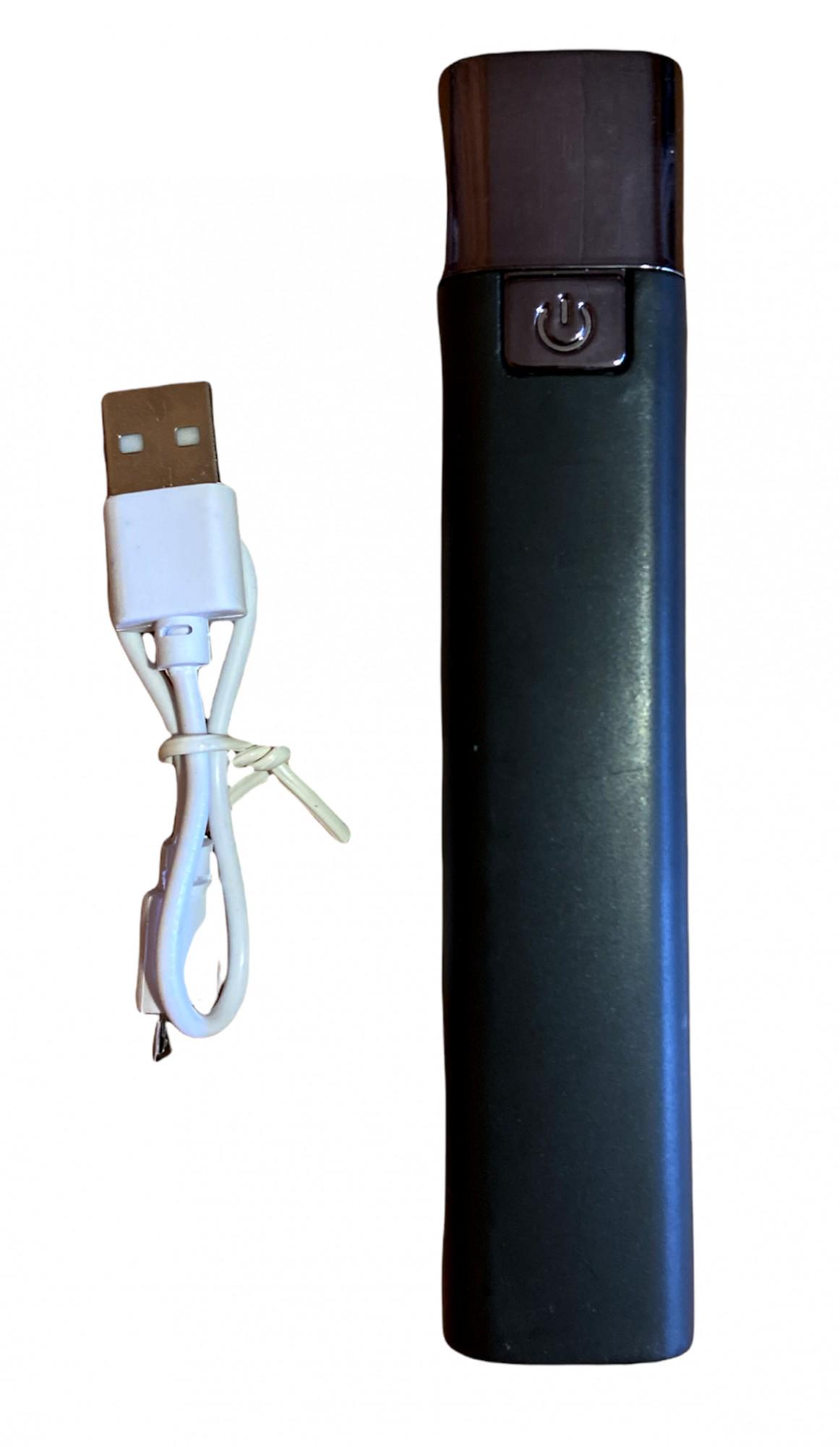 Фонарь ручной ZJ-108 с USB зарядкой Черный