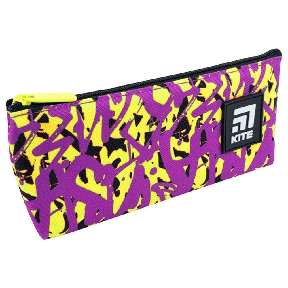 Пенал KITE Фіолетовий/Жовтий (K22-680-3)