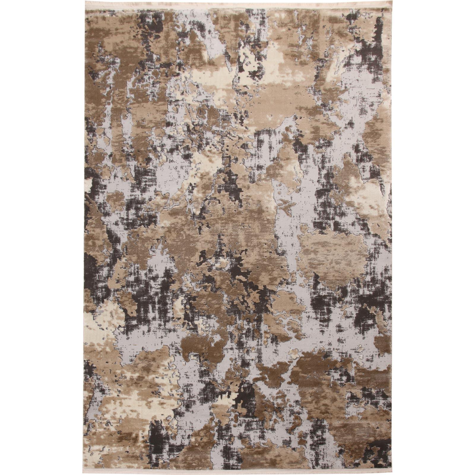 Ковер рельефный Royal Optimum Low PM03C прямоугольный 2x2,9 м Бежевый/Серый (00-00010372)