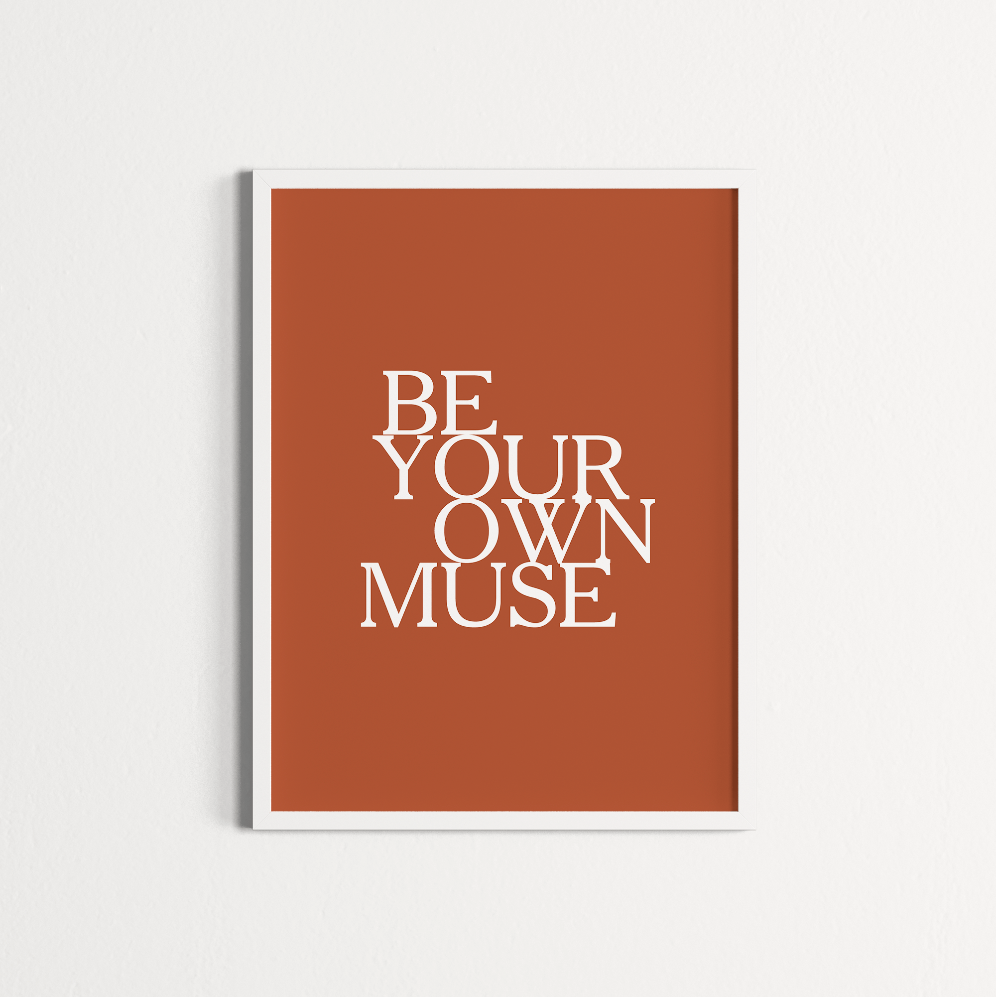 Постер Wonders "Be your own muse" в рамке 30х40 см (wonders-0034)