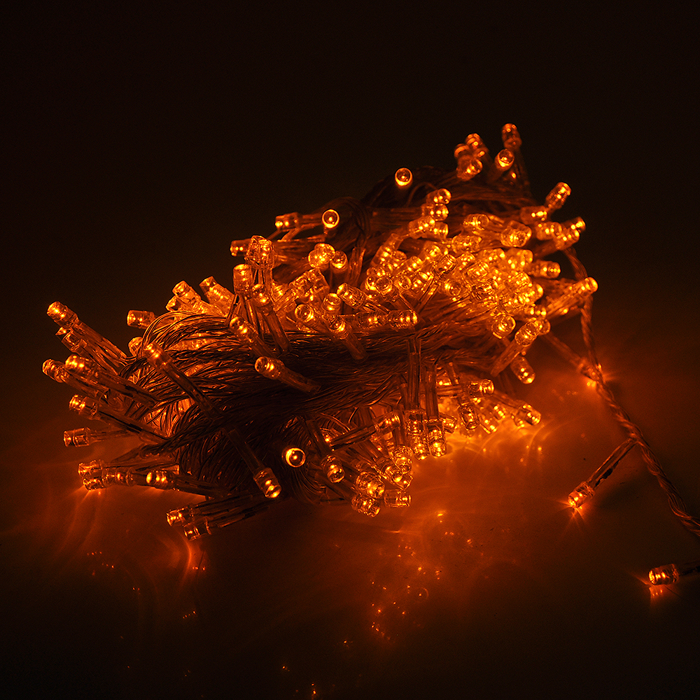 Гирлянда занавес 120 LED 8 режимов 3х3 м Yellow (25898471)