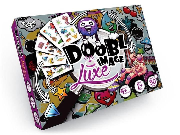 Настольная игра развивающая Danko Toys Doobl Image Luxe (DBI-03-01)