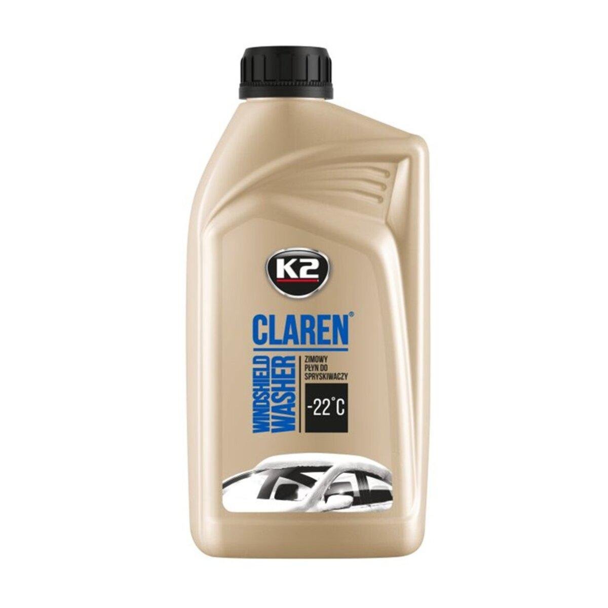 Омивач скла зимовий K2 Claren Windshield Washer -22°С з нейтральним ароматом 1 л