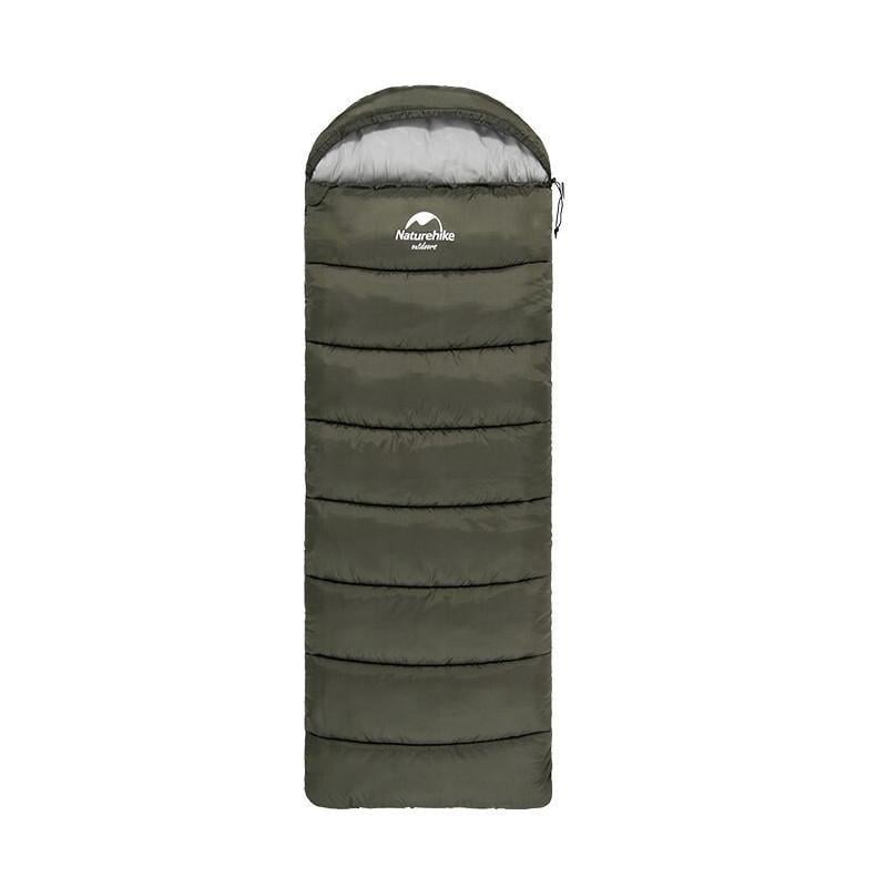 Спальний мішок Naturehike NH20MSD07 Envelope style U250 Upgraded Army green