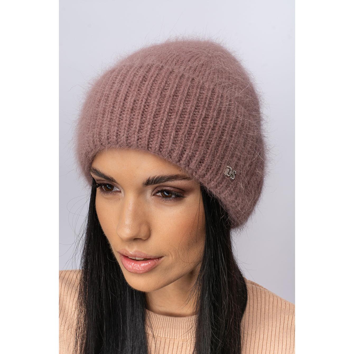 Шапка ангоровая женская Leks Медея one size Кофе - фото 1 Шапка ангоровая женская Leks Медея one size Кофе - фото 1