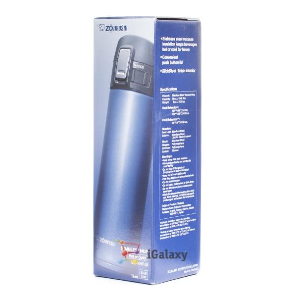 Термокружка Zojirushi 0,48 л Синій (SM-KHF48AG) - фото 7