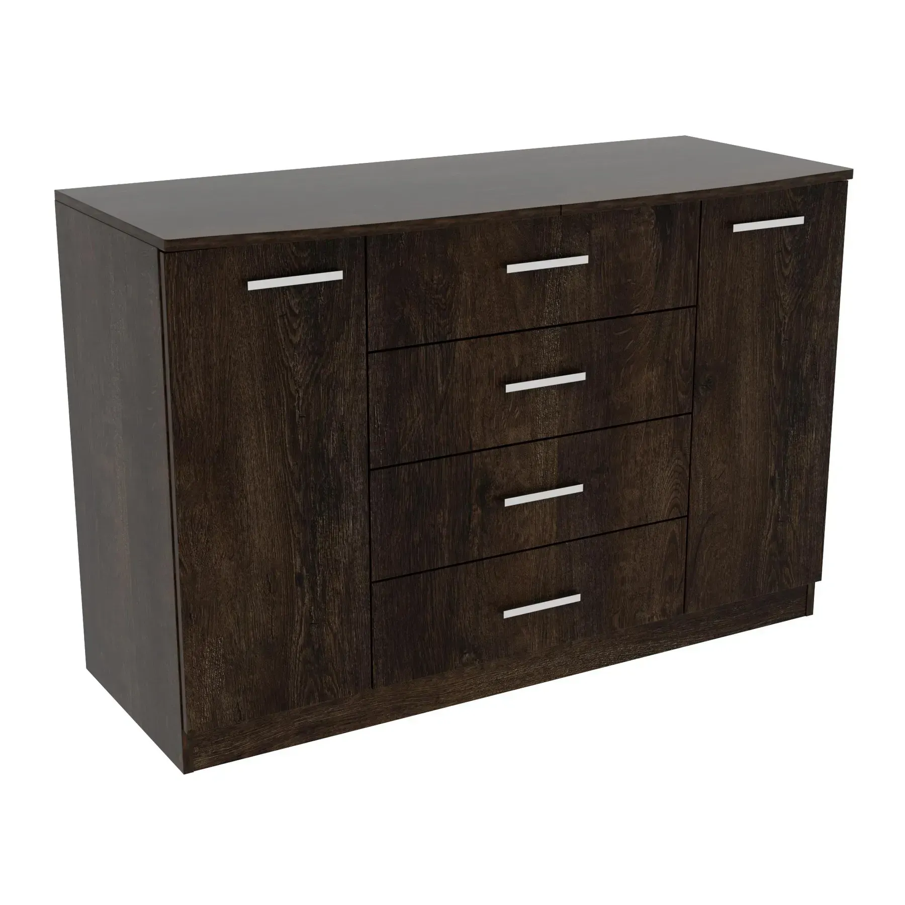 Комод с ящиками и полками Kontinent №3 120х50х80 см Дуб Конкордия (83689119)