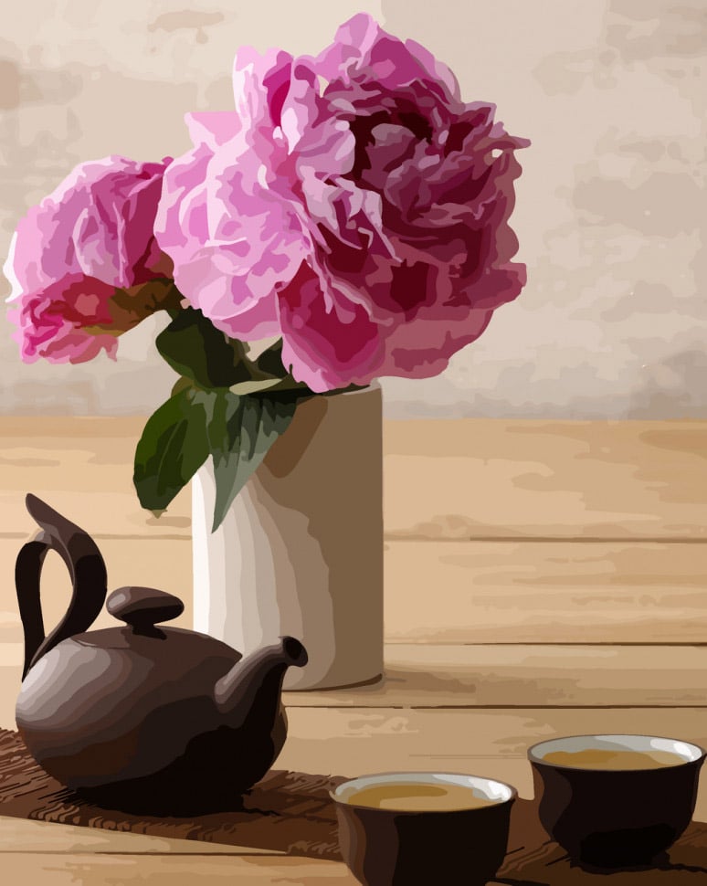 Картина по номерам Art Craft Чайная церемония 40x50 см (12122-AC)