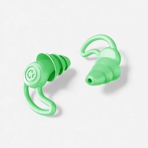 Беруші для сну Univerza Акула силіконові шумозаглушувальні анатомічні у футлярі Зелений - фото 1 Беруші для сну Univerza Акула силіконові шумозаглушувальні анатомічні у футлярі Зелений - фото 1