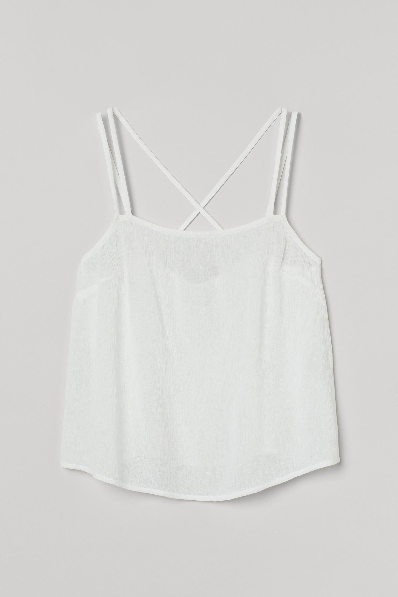 Майка H&M р. 40 Білий (S2008968550)