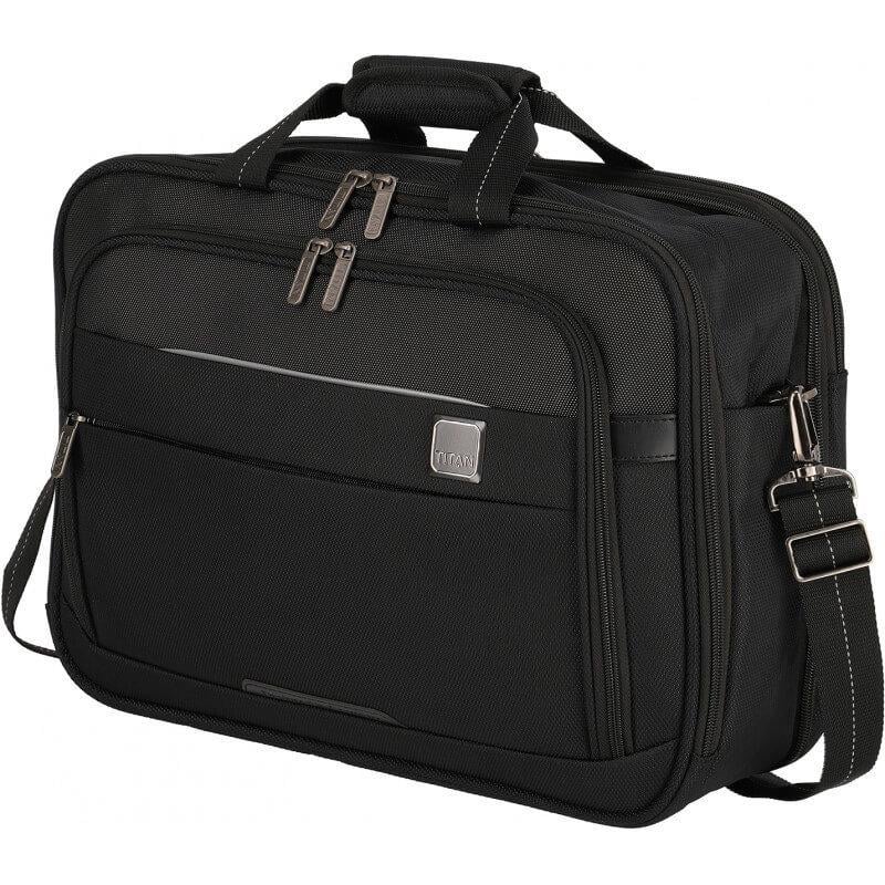 Сумка мужская Titan Prime 21/26 л Black (Ti391701-01)