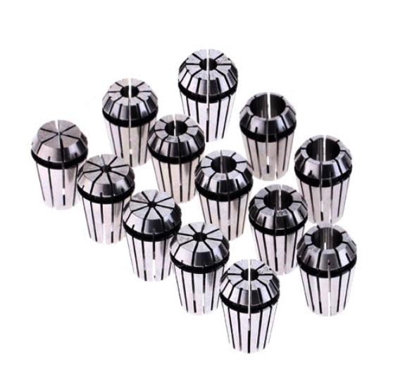 Набір затискних цанг ER20 для шпинделя ЧПУ верстата 1-13 мм 13 шт. (439219) Набір затискних цанг ER20 для шпинделя ЧПУ верстата 1-13 мм 13 шт. (439219)