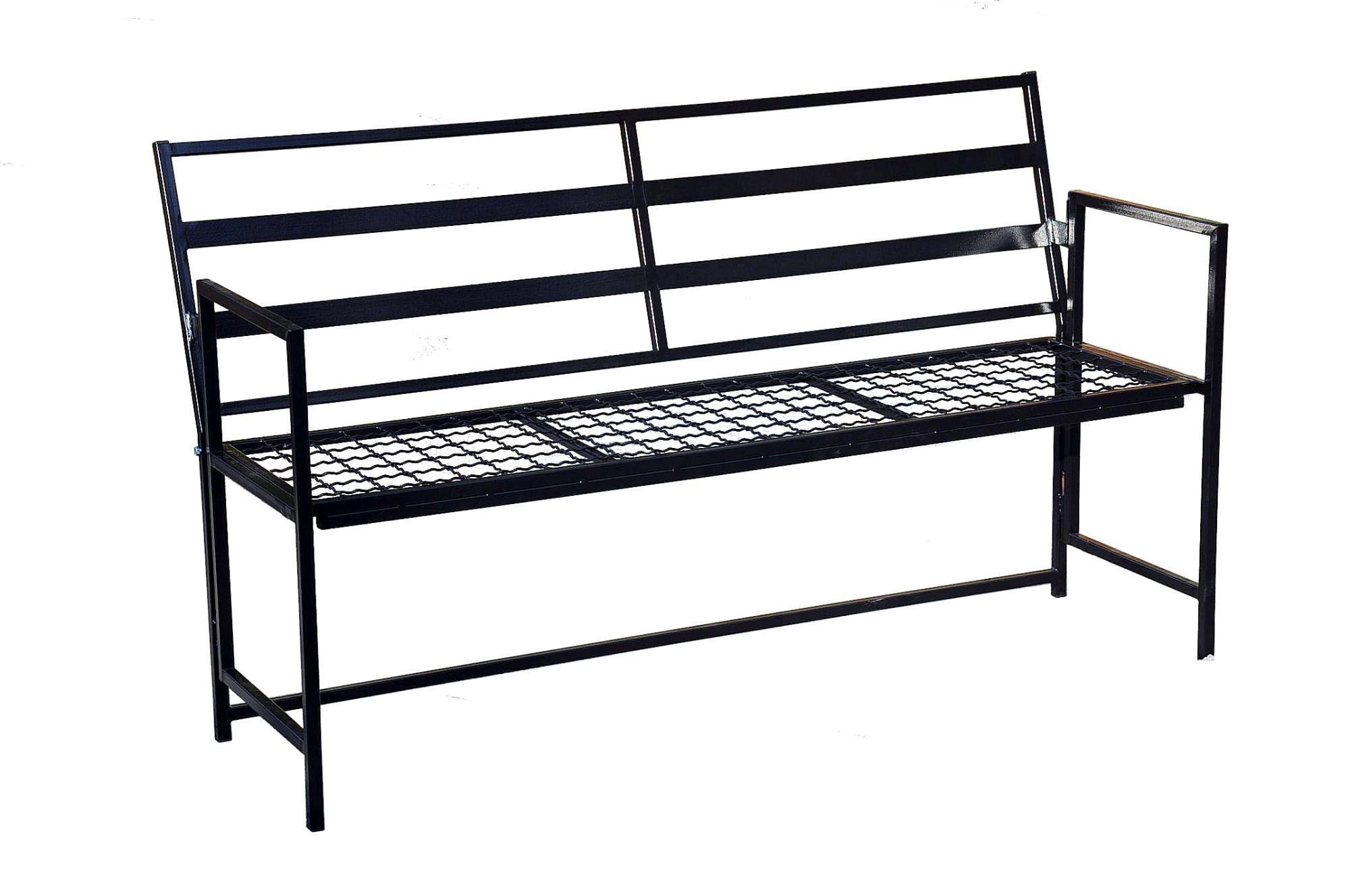 Лавка садовая раскладная Kompred OL083 Черный Лавка садовая раскладная Kompred OL083 Черный