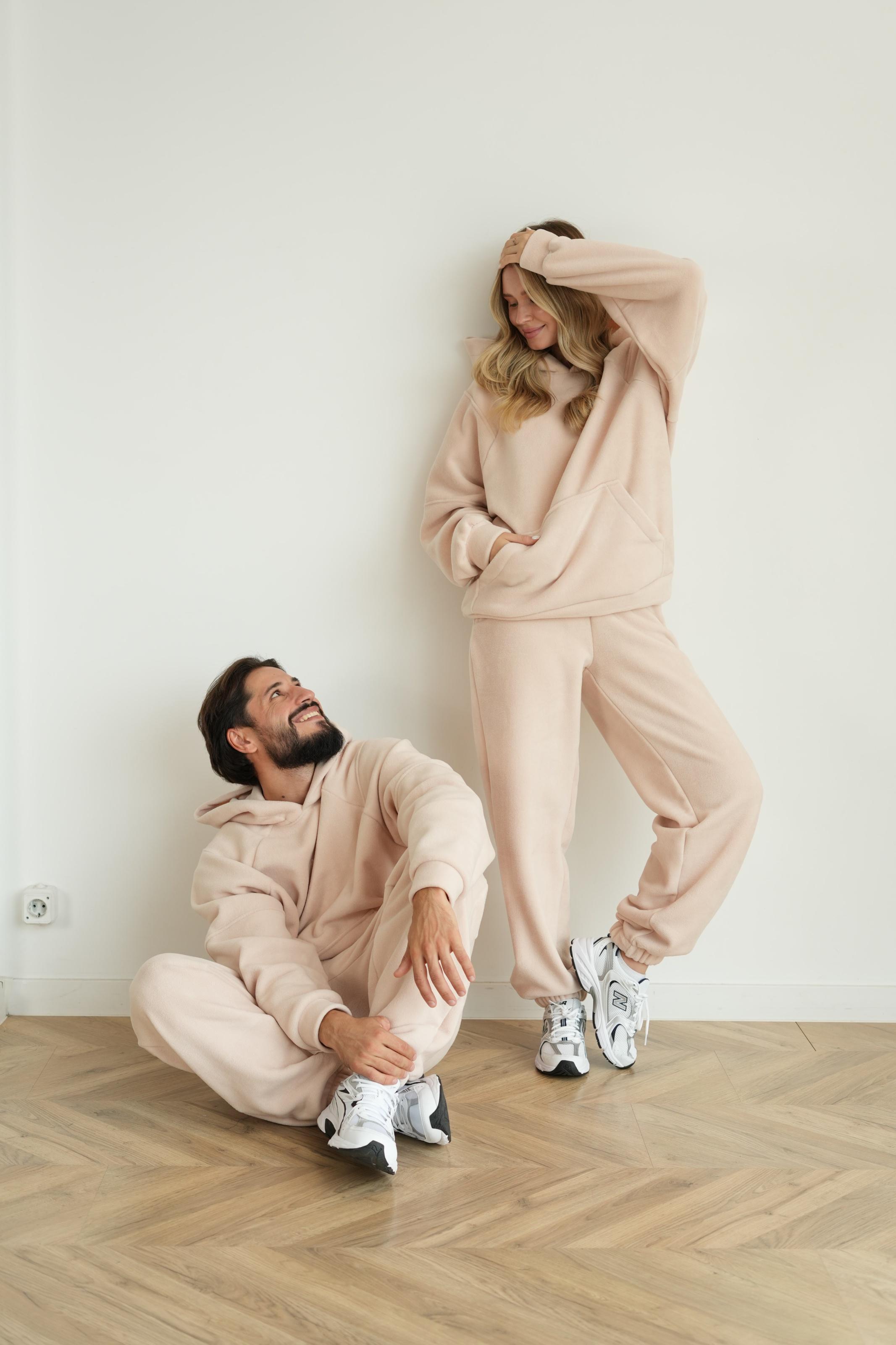 Костюм чоловічий флісовий BASE L/XL Бежевий (10202LXLm) - фото 13 Костюм чоловічий флісовий BASE L/XL Бежевий (10202LXLm) - фото 13