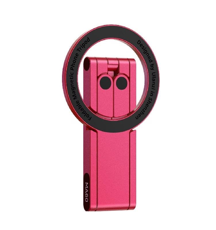 Держатель телефона Ulanzi MA60 Foldable Magnetic Phone Tripod (Red)