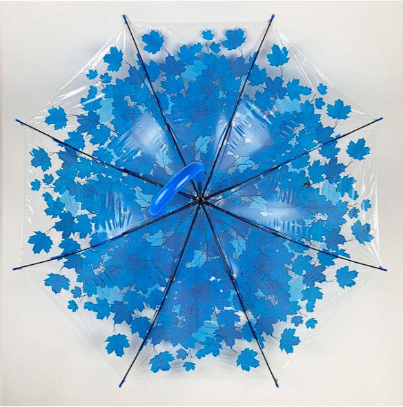 Зонт тростник полуавтомат Fall 8 спиц купол 88 см Blue (30223) - фото 2 Зонт тростник полуавтомат Fall 8 спиц купол 88 см Blue (30223) - фото 2