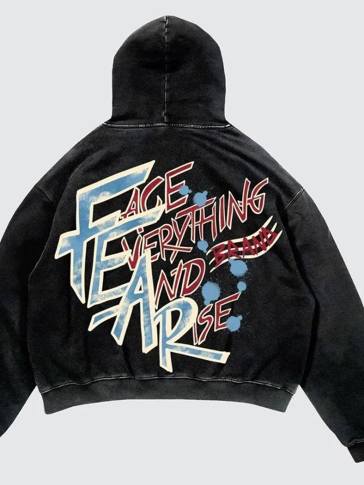 Худи для мальчика 180 см Серый (2765723059)