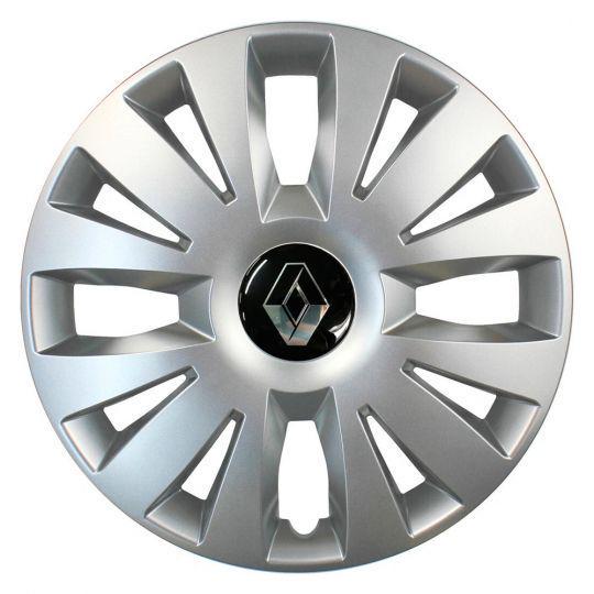 Автомобильные колпаки SKS 324 R15 с логотипом Renault 4 шт. Серебристый