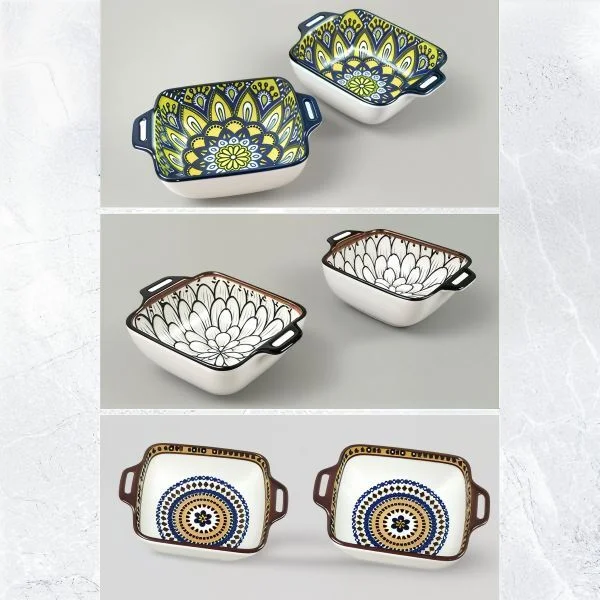 Набір піал Q00656 керамічних 6 шт. - фото 3 Набір піал Q00656 керамічних 6 шт. - фото 3