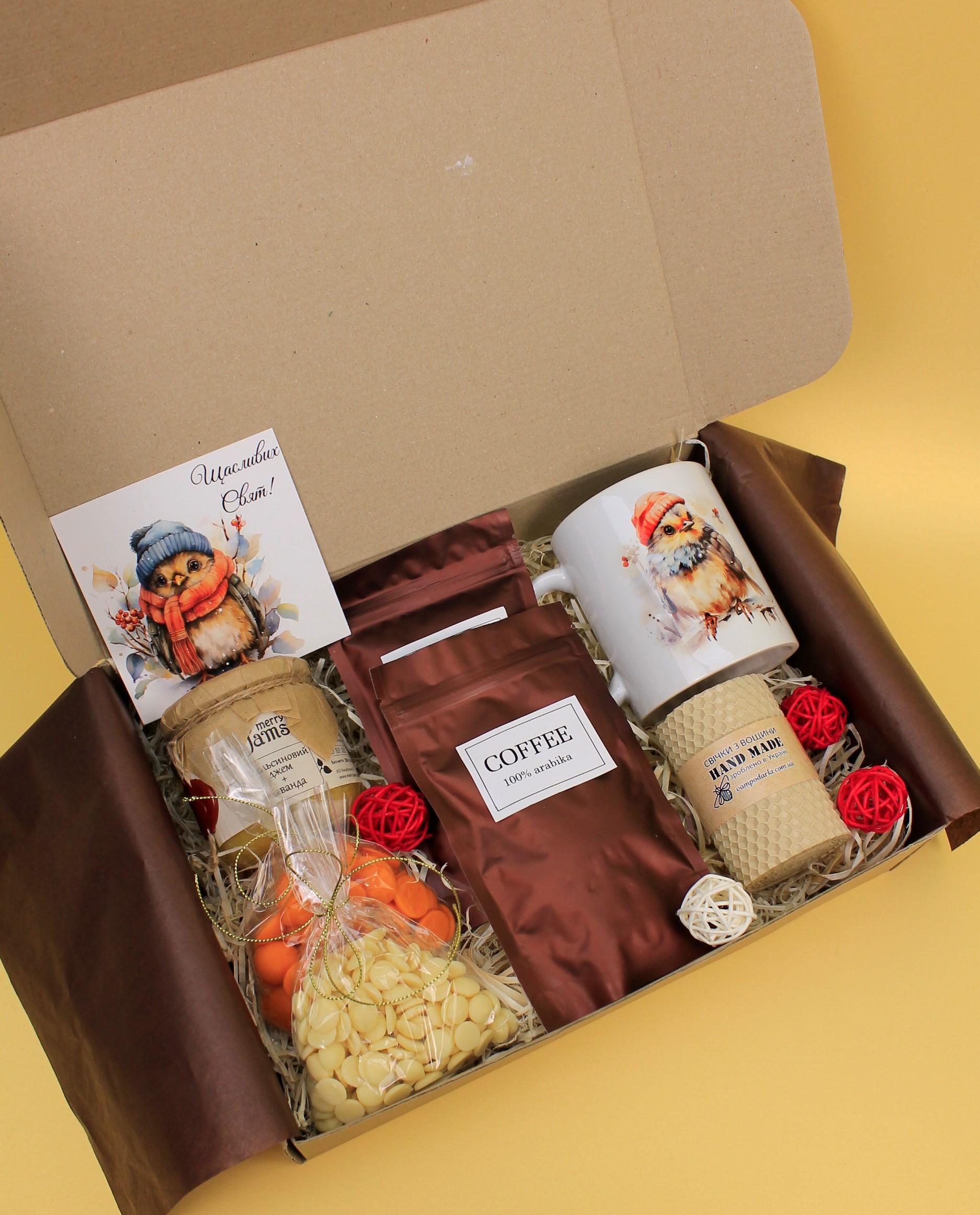 Подарок новогодний Зимняя птичка (3-2560)