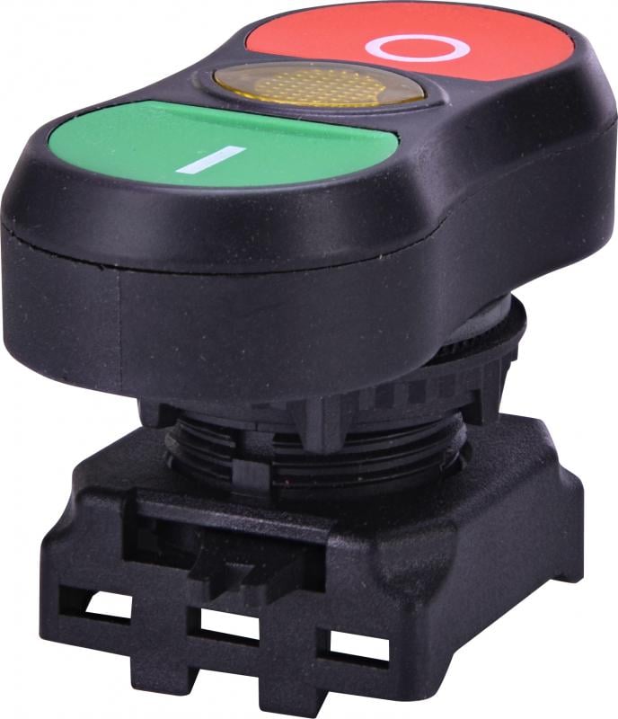 Кнопка Старт-Стоп ETI EGTI-Y I-O з підсвічуванням 22 мм Жовтий (4771392)