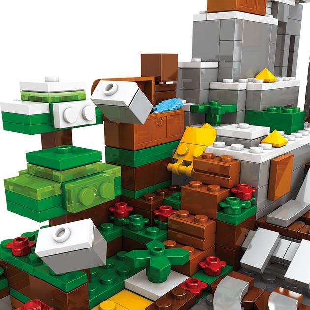 Конструктор Майнкрафт My World Гірська печера шахта з героями та мобами 1089 дет. - фото 7 Конструктор Майнкрафт My World Гірська печера шахта з героями та мобами 1089 дет. - фото 7