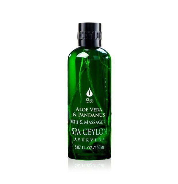 Масло для массажа SPA CEYLON Алоэ вера и панданус