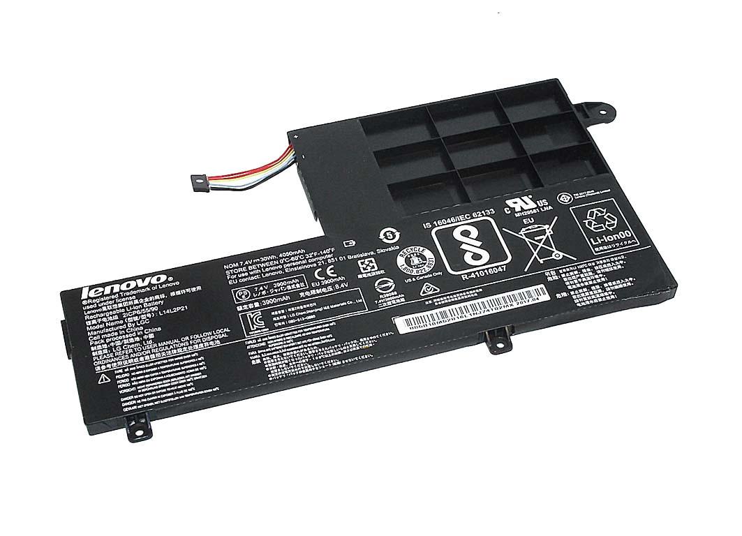 Аккумулятор для ноутбука Lenovo-IBM L14L2P21 S41-70 7,4V 3900 mAh Black