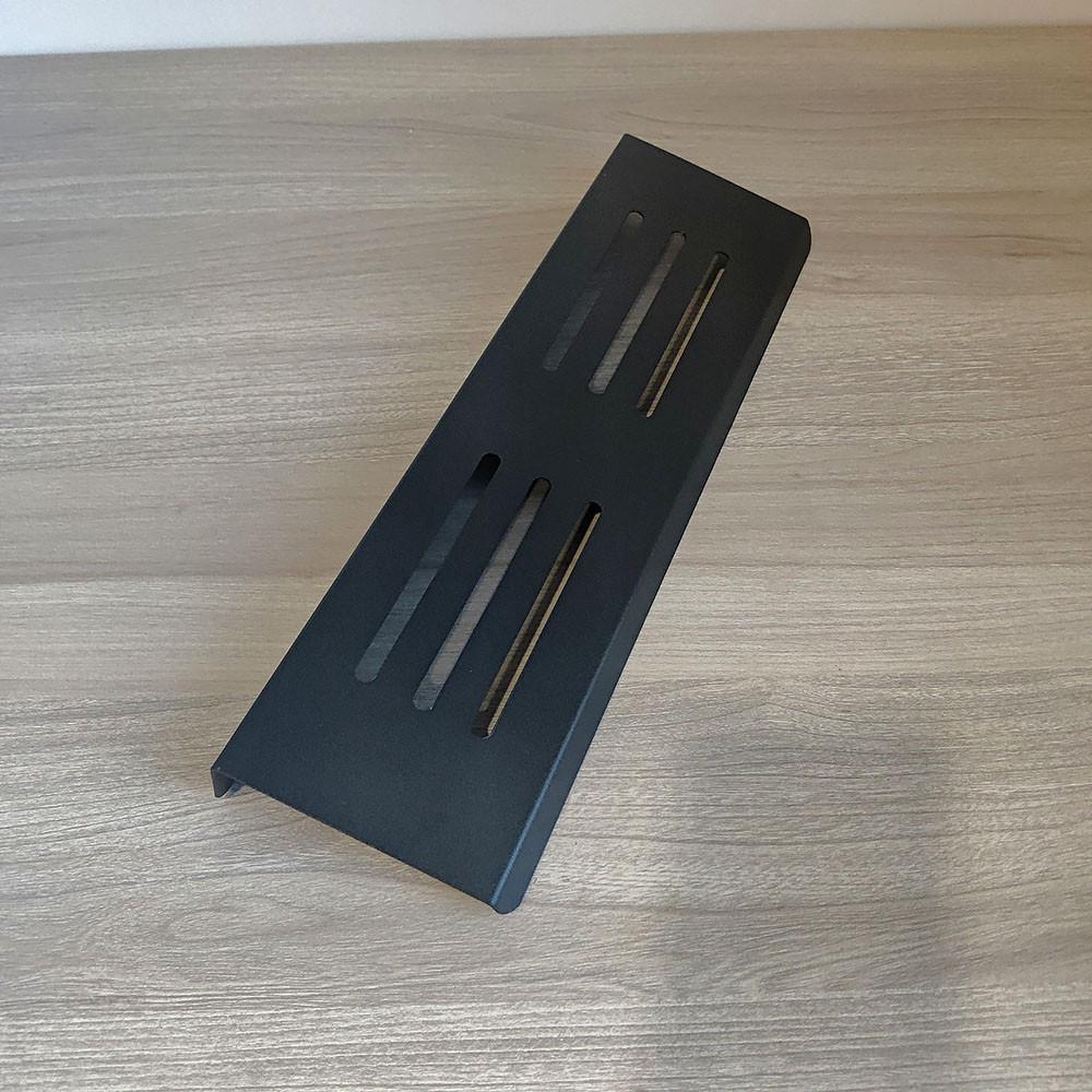 Полка-крило для ванної Miken BS04 Wing з нержавіючої сталі 40 см Loft Чорний (20490 - фото 6 Полка-крило для ванної Miken BS04 Wing з нержавіючої сталі 40 см Loft Чорний (20490 - фото 6