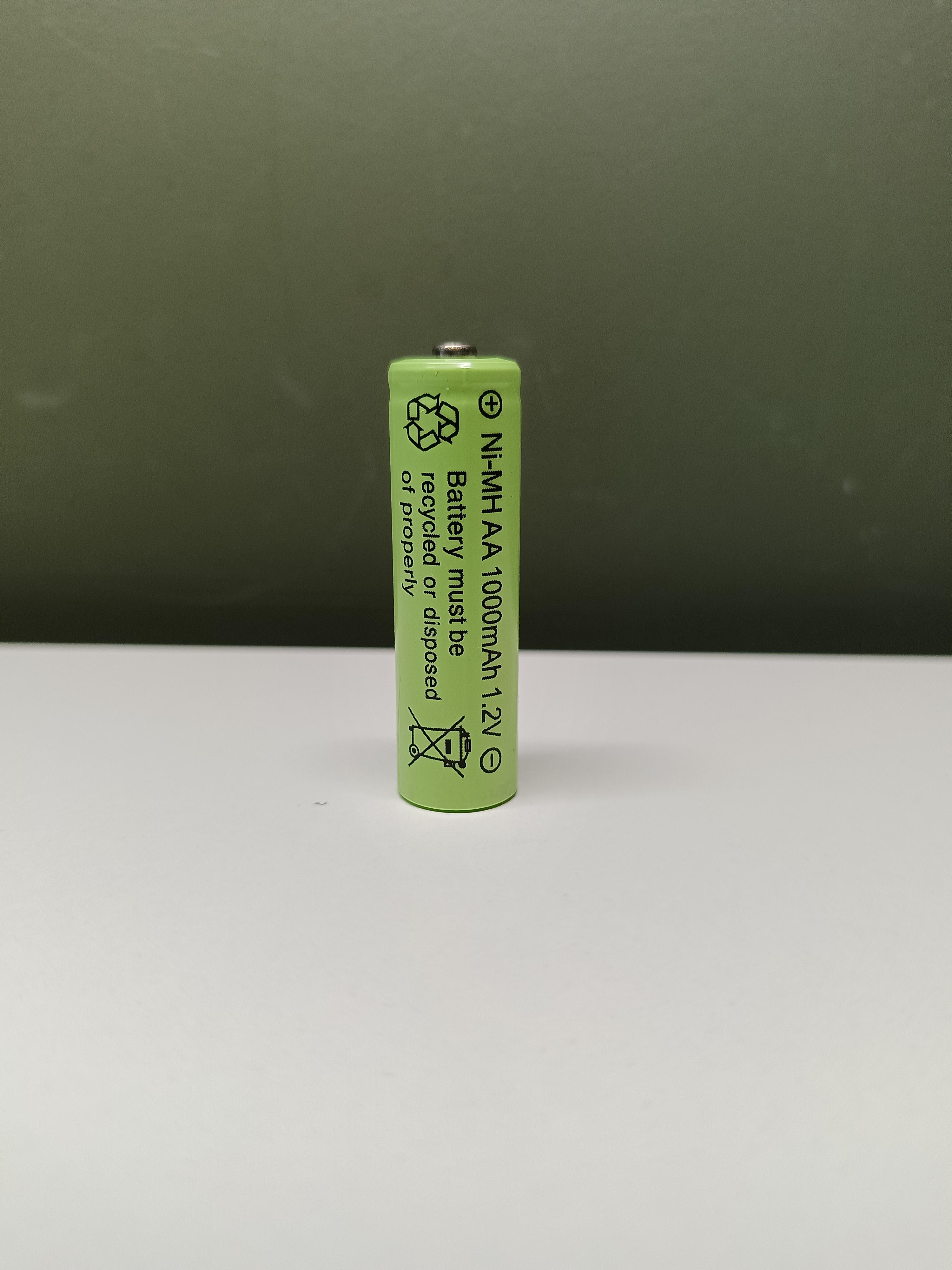 Батарейка акумуляторна нікель-металогідрид АА пальчикова 1000 mAh 1 шт. (2467729506)