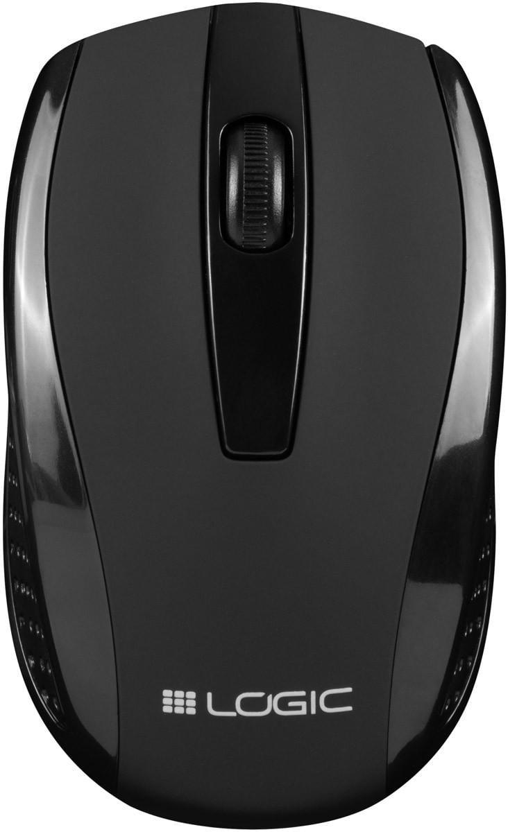 Комп'ютерна мишка бездротова LogicConcept LM-31 USB 1200 dpi 3 кнопки Чорний (36261007)