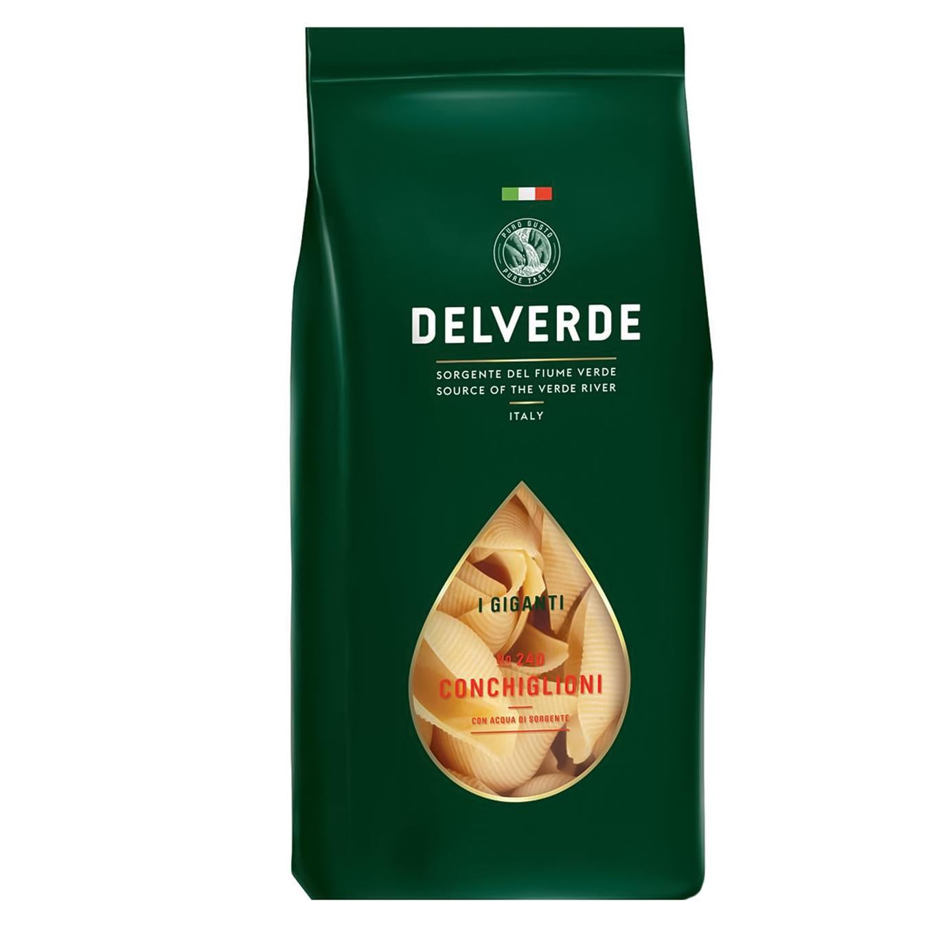 Макароны Delverde Conchiglioni i Giganti №240 500 г
