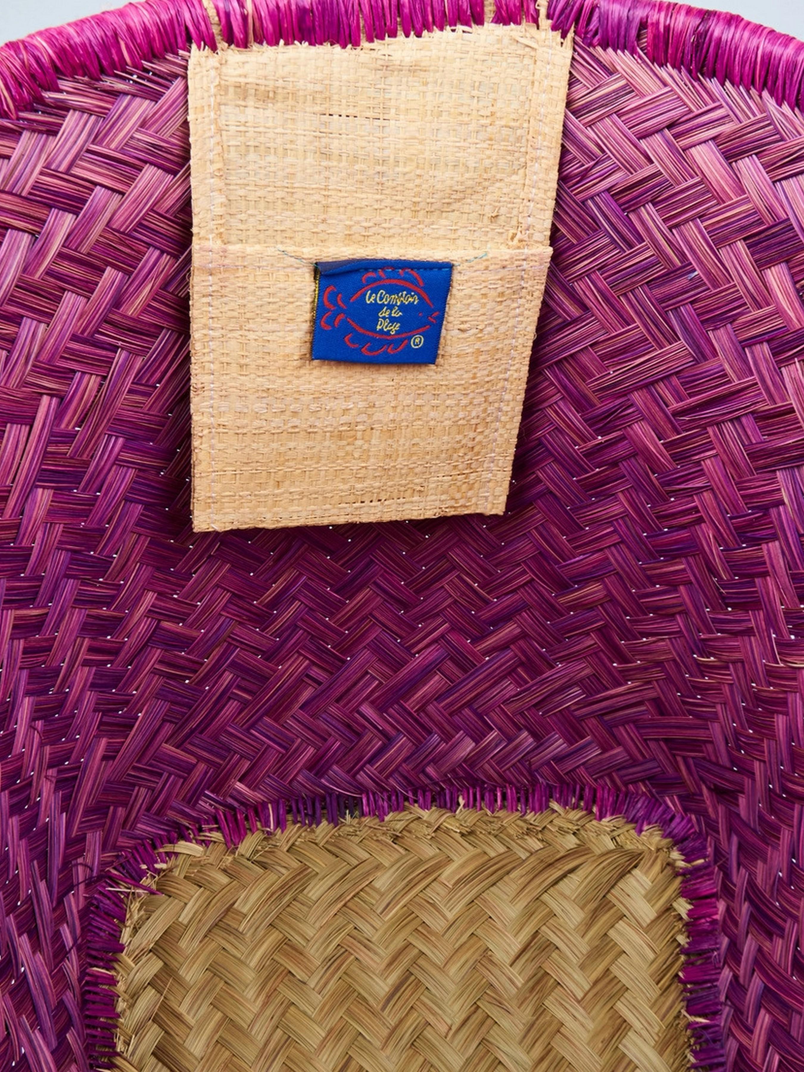 Пляжная сумка LE COMTOUR DE LA PLAGE Aravola GM_Plain_444 Фиолетовый - фото 3