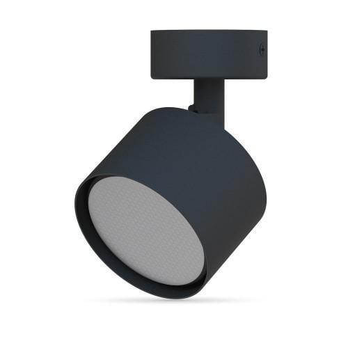 Спот накладной поворотный LEDCOIN ML411-1 под лампу Черный - фото 2