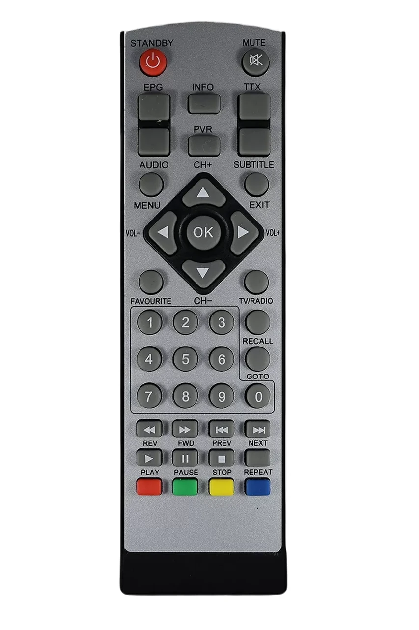 Пульт для DVB-T2 тюнера Ergo DVB-T2 1204 (1932902524)