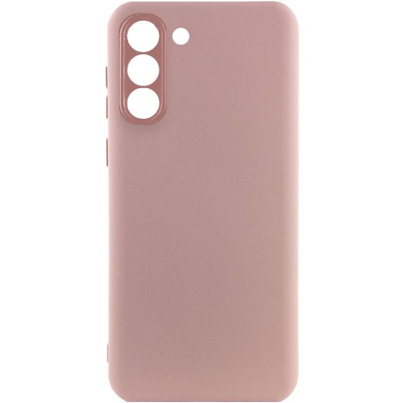 Противоударный Чехол Silicone Cover Lakshmi Full Camera (A) для Samsung Galaxy S21 FE Розовый / Pink Sand