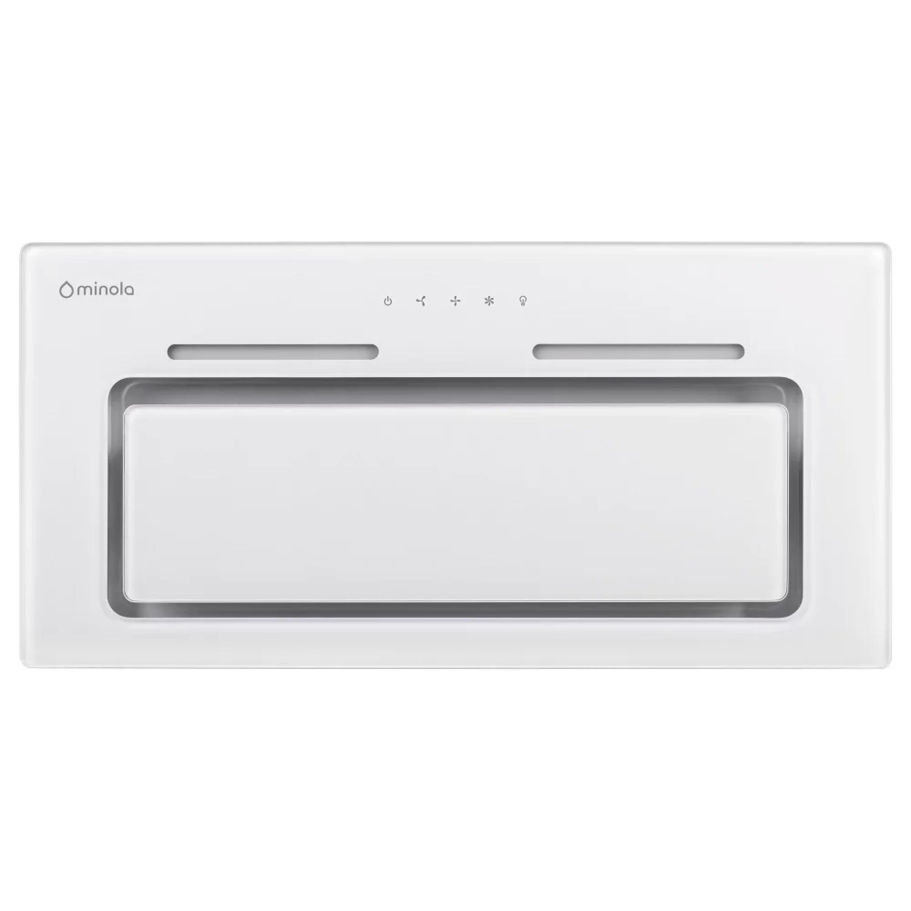 Вытяжка полновстраиваемая Minola HBI 6873 WH GLASS 1200 LED Line 1200