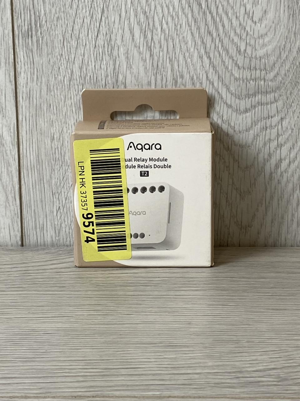 Реле двухканальное Aqara Dual Relay Module T2 With Neutral CN HomeKit ZigBee 3.0 (LLKZMK12LM / DCM-K01) - фото 10 Реле двухканальное Aqara Dual Relay Module T2 With Neutral CN HomeKit ZigBee 3.0 (LLKZMK12LM / DCM-K01) - фото 10