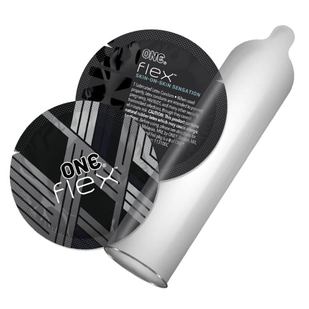 Презервативы ультратонкие ONE Flex с графеном 3шт. (ONE115125) - фото 2