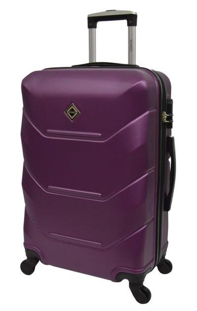 Чемодан пластиковый Bonro 10500406 S на 4 колесах Сиреневый (CEKRBBO406SM4BUZ) - фото 1