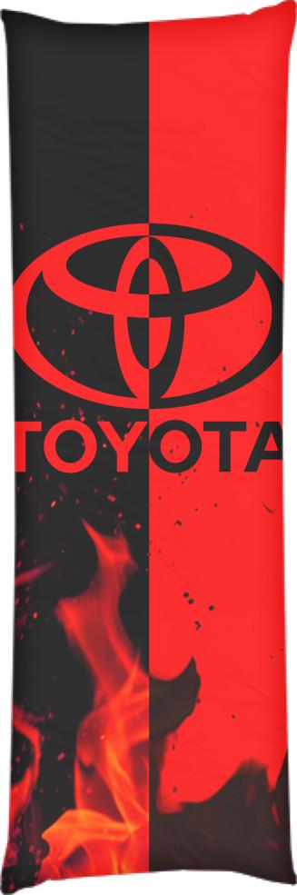 Подушка дакимакура Toyota 2 40x100 см (13533545)