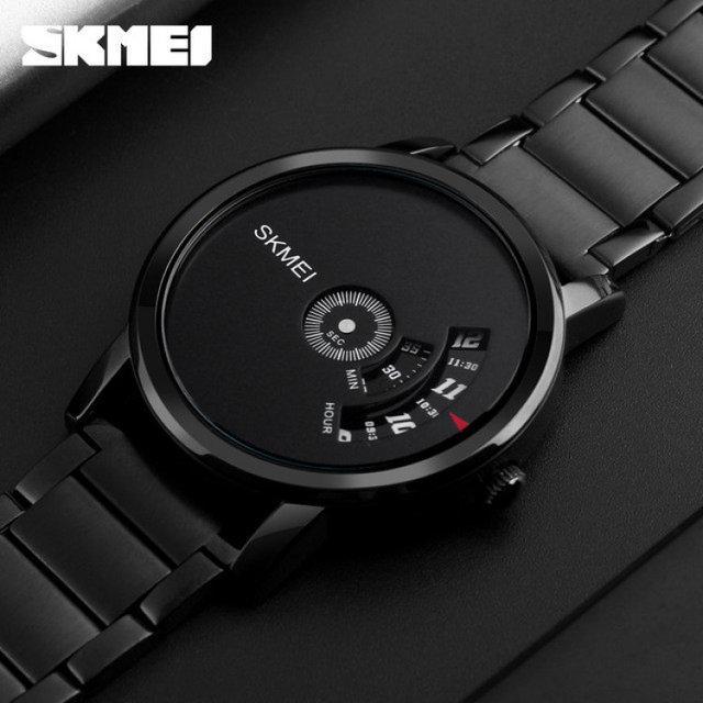 Наручний годинник чоловічий Skmei 1260 Чорний (1260 black black) - фото 6