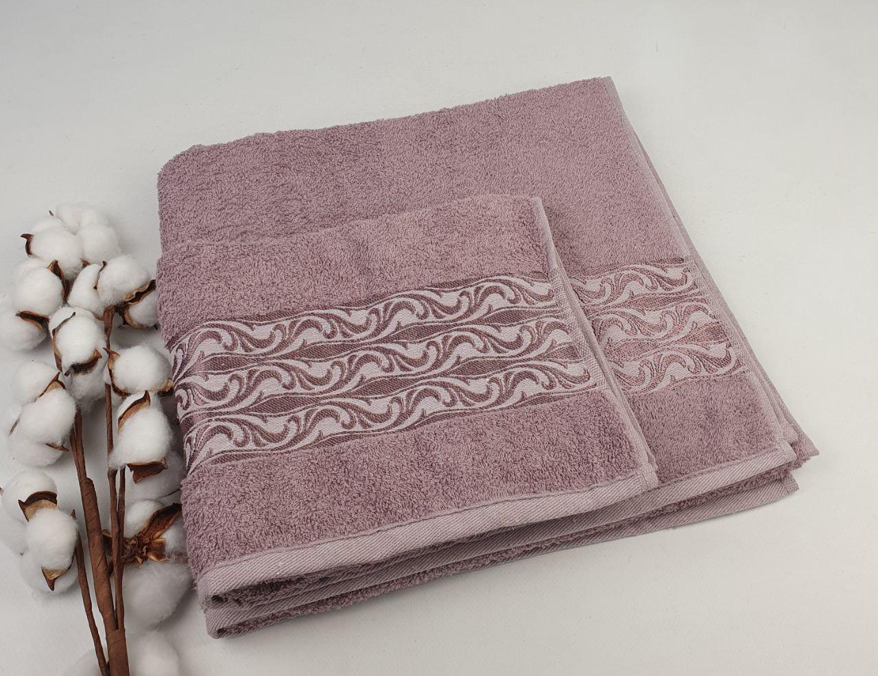 Набор полотенец Philippus Moss Cotton Mary A555 2 шт. Фиолетовый (CN39075) Набор полотенец Philippus Moss Cotton Mary A555 2 шт. Фиолетовый (CN39075)