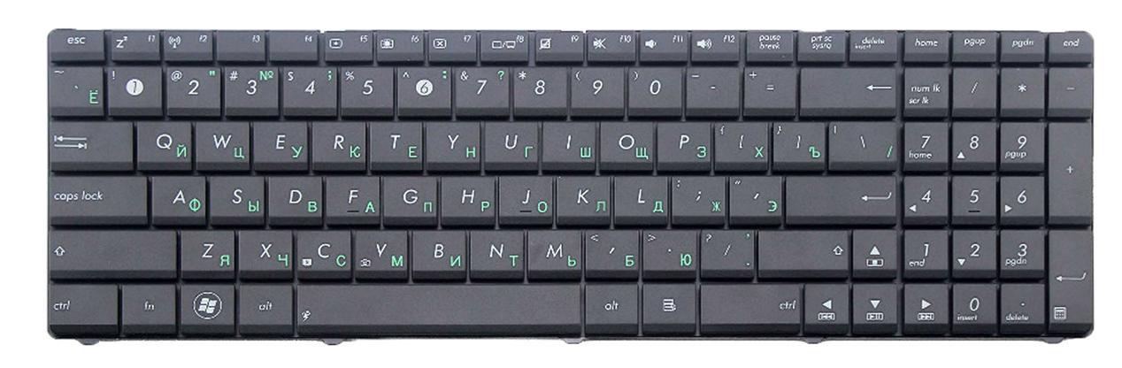 Клавіатура для ноутбука Asus R704 R704VB матовий (04GNV32KRU00)